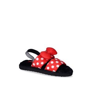 Nwt women Disney Minnie Mouse double band slippers size 9